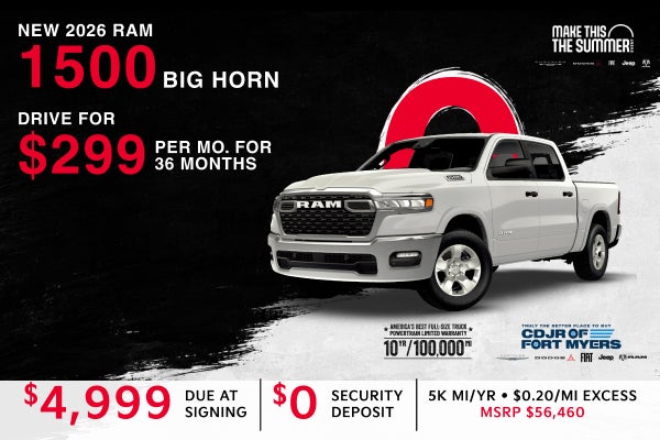 NEW 2026 RAM 1500 BIG HORN